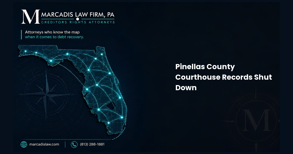 Pinellas County Courthouse Records Shut Down