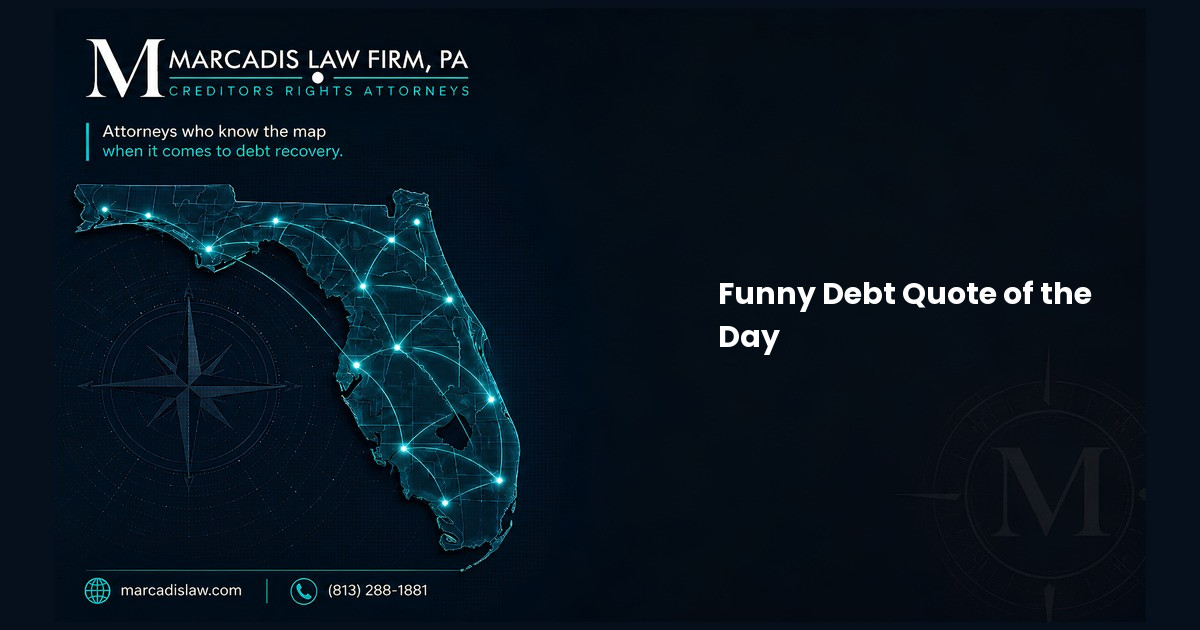 Funny Debt Quote of the Day