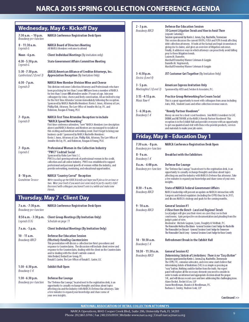 Collection Conference