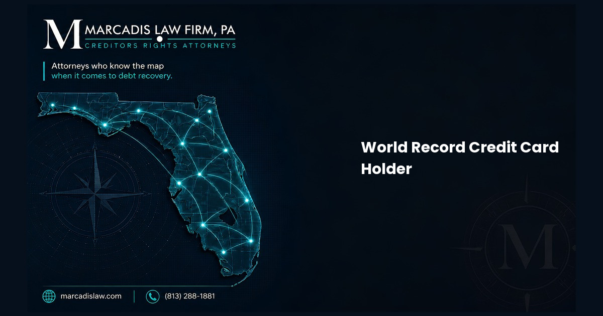 World Record Credit Card Holder