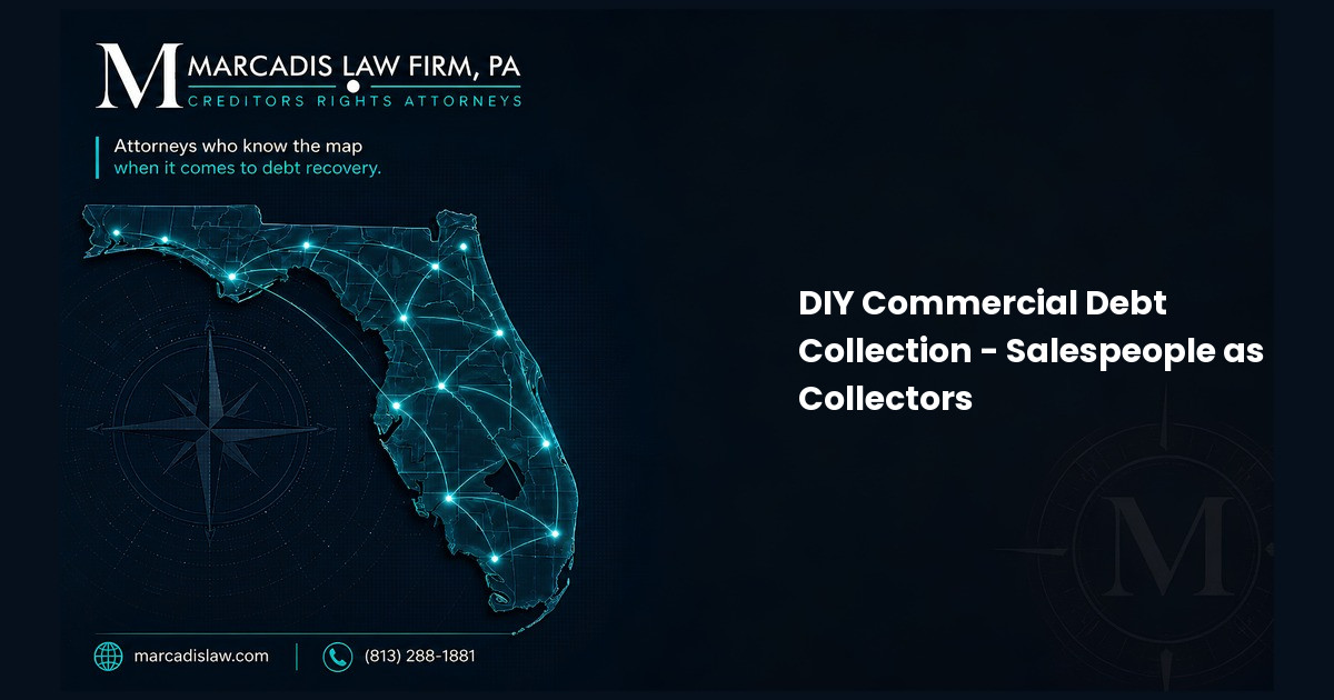 DIY Commercial Debt Collection - Salespeople as Collectors