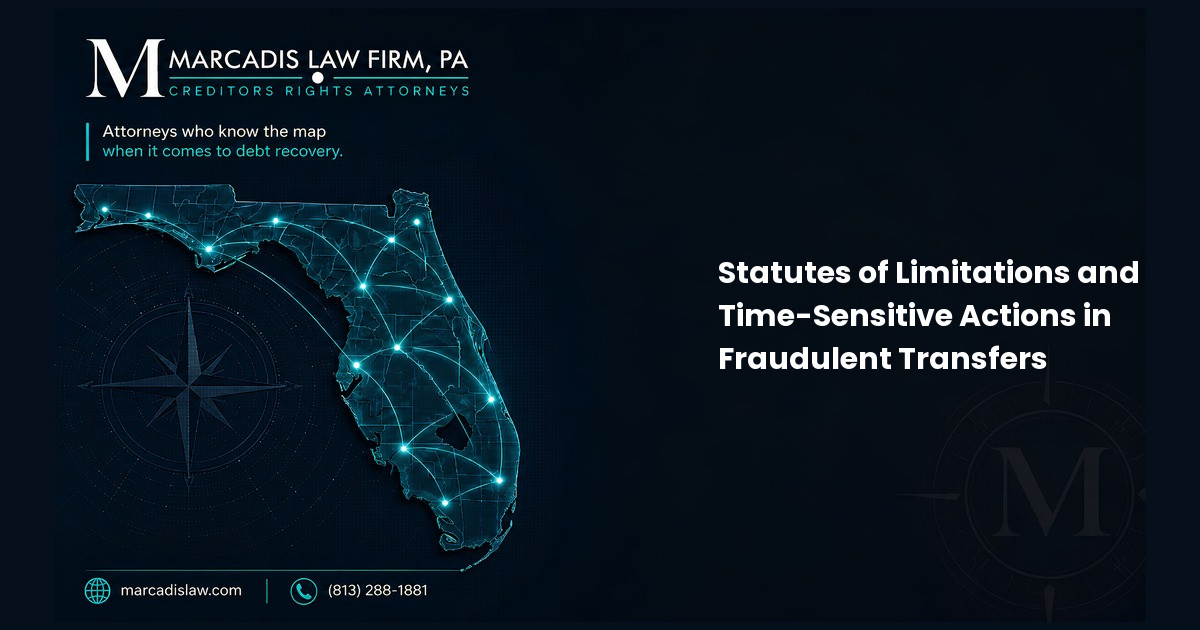 Statutes of Limitations and Time-Sensitive Actions in Fraudulent Transfers