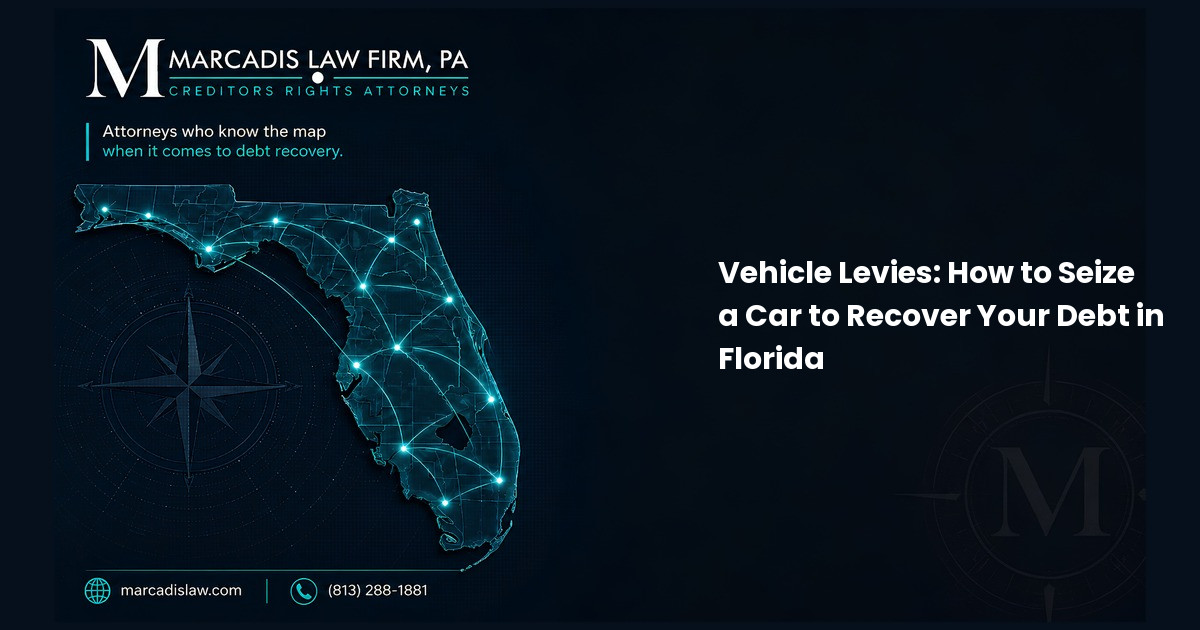 Vehicle Levies: How to Seize a Car to Recover Your Debt in Florida