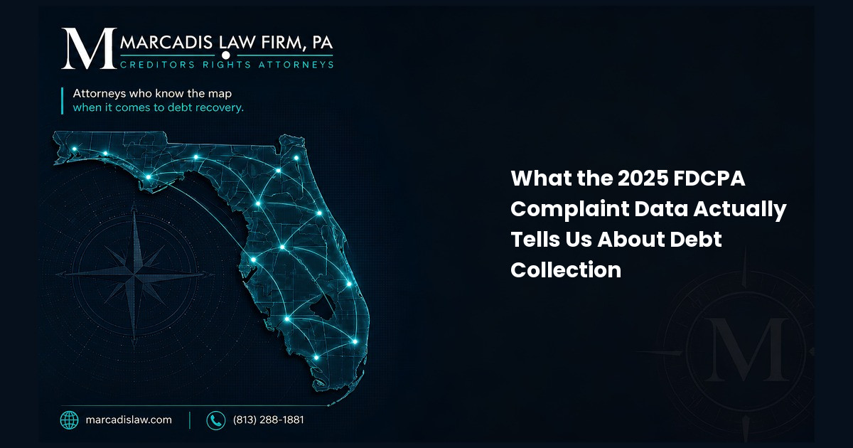 What the 2025 FDCPA Complaint Data Actually Tells Us About Debt Collection
