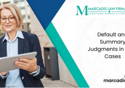 Default and Summary Judgments in Debt Cases