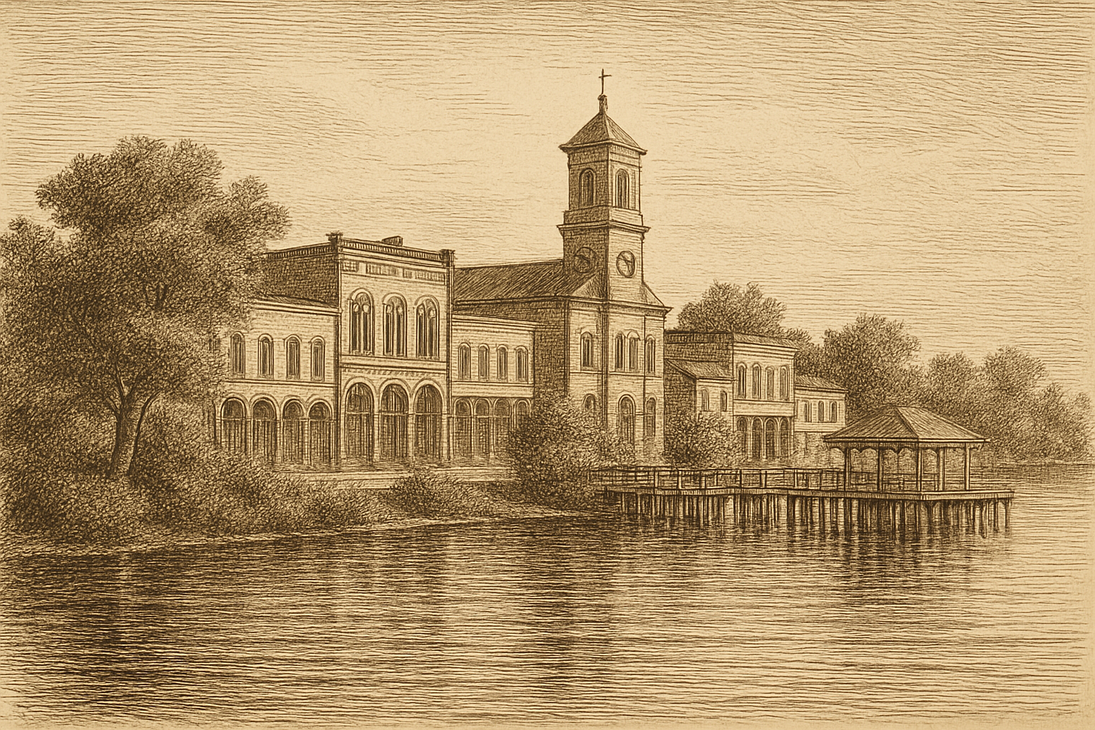 18th Circuit, Florida - the historic Sanford riverfront on Lake Monroe in Seminole County