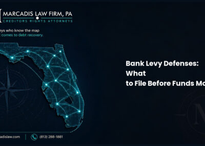 Bank Levy Defenses: What to File Before Funds Move